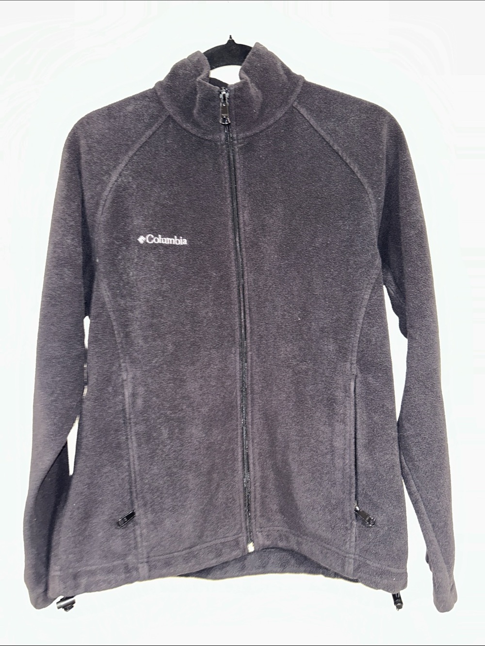Columbia Charcoal Full-Zip Fleece Jacket